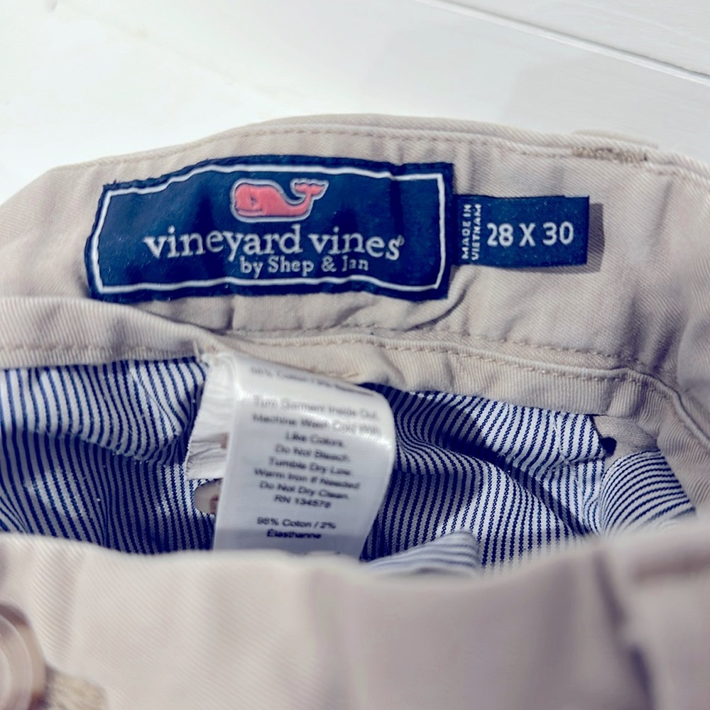 28 x 30 vineyard vines boys khakis
